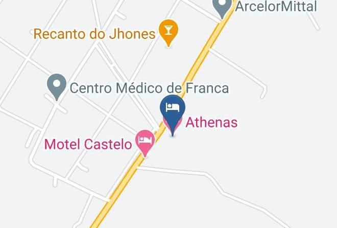 Franca - Athenas Motel Maps