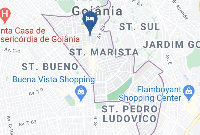 Goiania - Athenas Plaza Hotel Maps