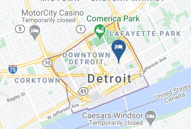 Atheneum Suite Hotel Map