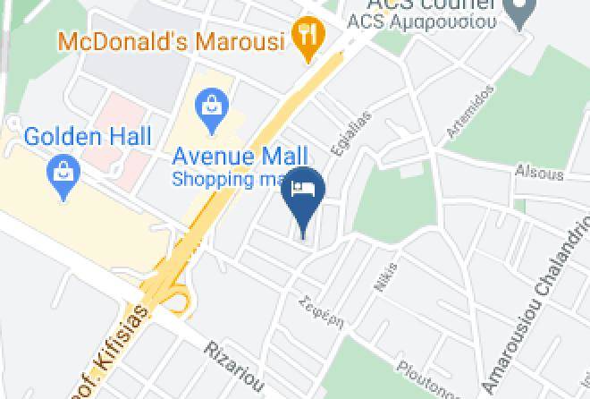 North Athens - Athens Habitat Hotel Maps