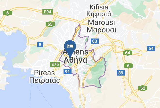 Central Athens - Athens History Maps
