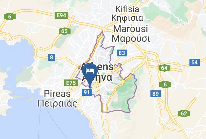 Central Athens - Grand Hyatt Athens Maps