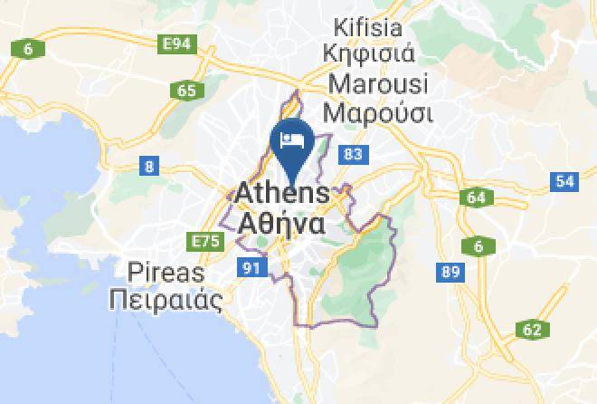 Central Athens - Athens Panorama Project Maps