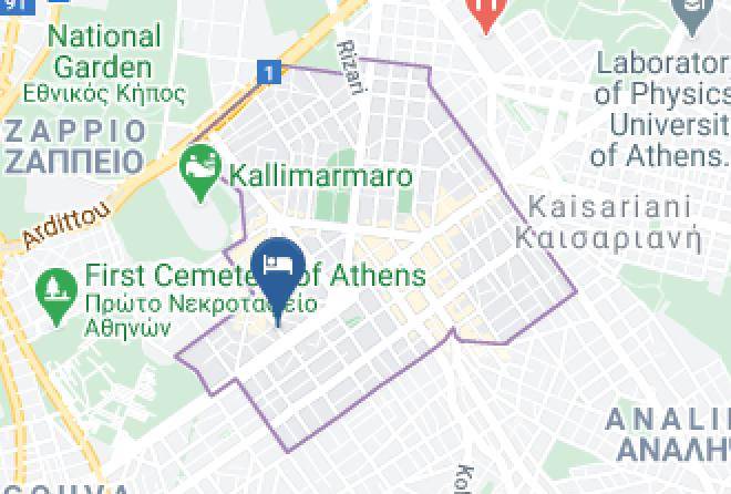 Central Athens - Athens View Loft 04 Maps