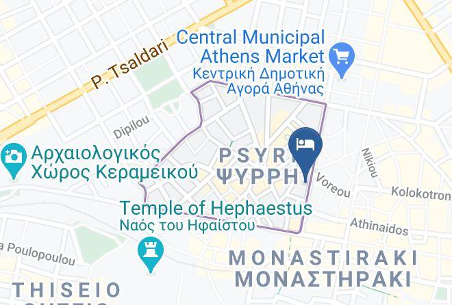 Central Athens - Athens21 Maps