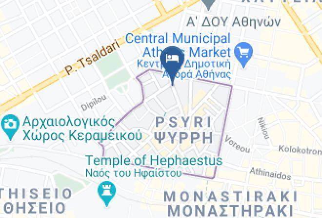 Central Athens - Athensred Com Maps