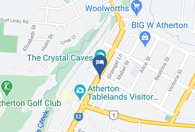 Tablelands - Atherton Backpackers At The Grand Hotel Maps