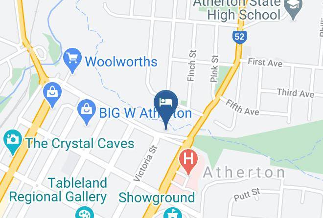 Tablelands - Atherton Hinterland Motel Maps