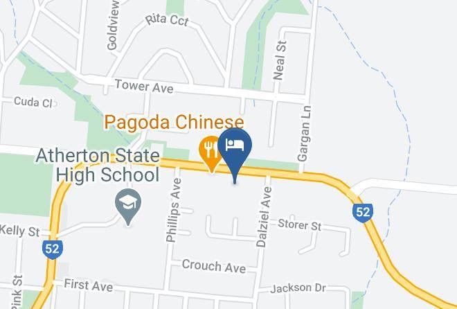 Tablelands - Atherton Motel Maps