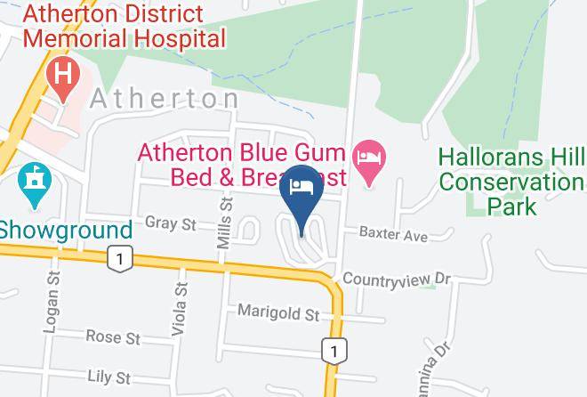 Tablelands - Atherton Travellers Park Maps