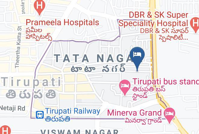 Tirupati - Athidhi Residency Maps