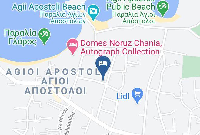 Khania - Athina Beach Hotel Maps