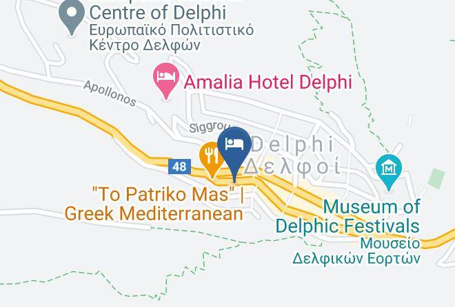 Fokis - Athina Hotel Maps