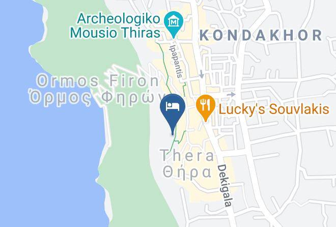 Thira - Athina Luxury Suites Maps