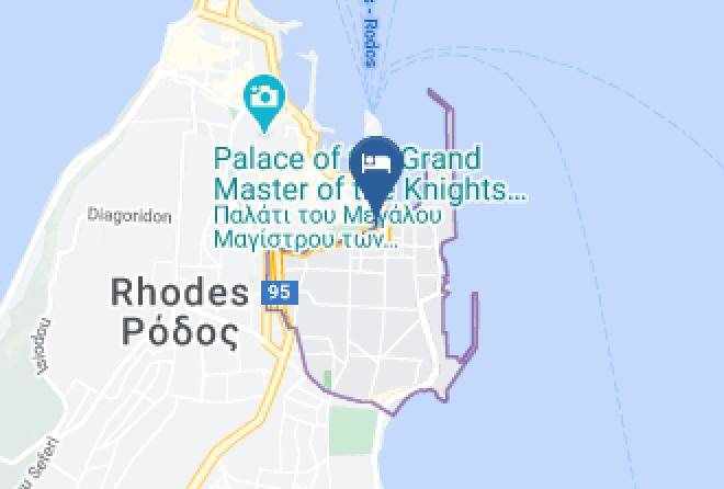 Dodecanese - Athineon Hotel Maps