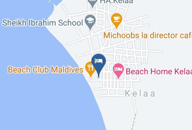 Haa Alif - Athiri Inn Kelaa Maps