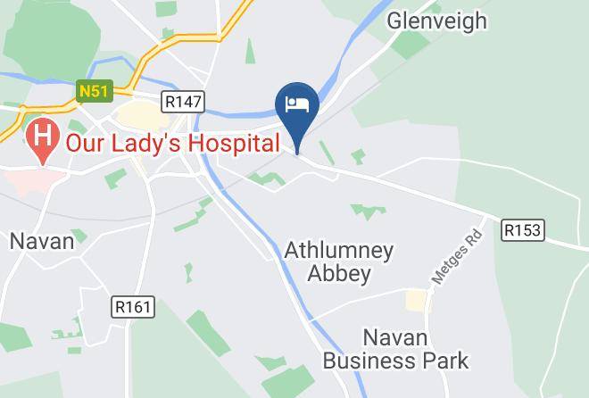 Navan - Athlumney Manor B&b Maps