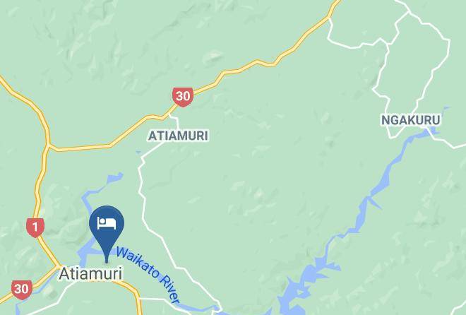 Rotorua - Atiamuri Bach Holiday Home Maps