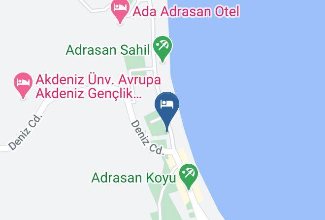 Kumluca - Atici Hotel Maps
