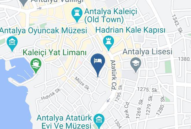 Muratpasa - Atici Hotel Maps