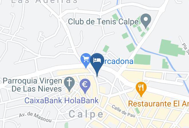 Atico Almendros Costa Carpediem Map