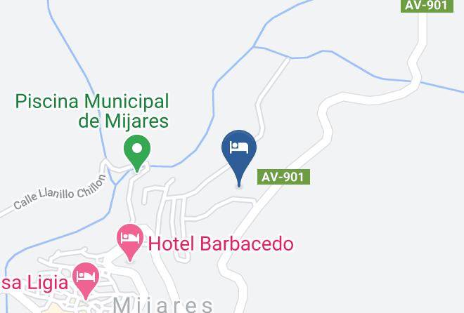 Avila - Atico Duplex Mijares Maps