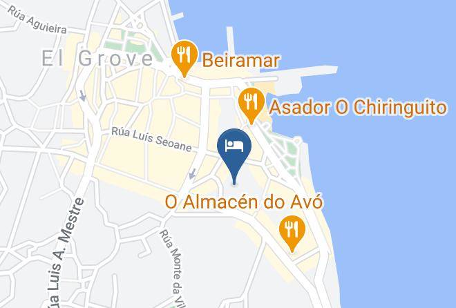 Pontevedra - Atico Pintor Ernesto Goday Maps