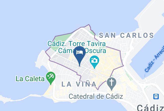 Cadiz - Atico Soleado Centro Ciudad Maps