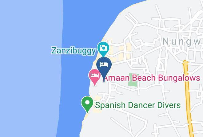 Zansibar North Central - Atii Garden Bungalows Maps