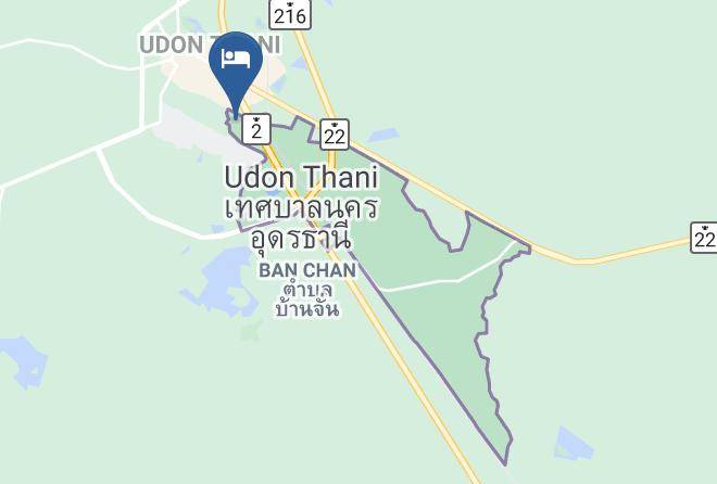 Mueang Udon Thani District - Atikarn Princess Hotel Maps
