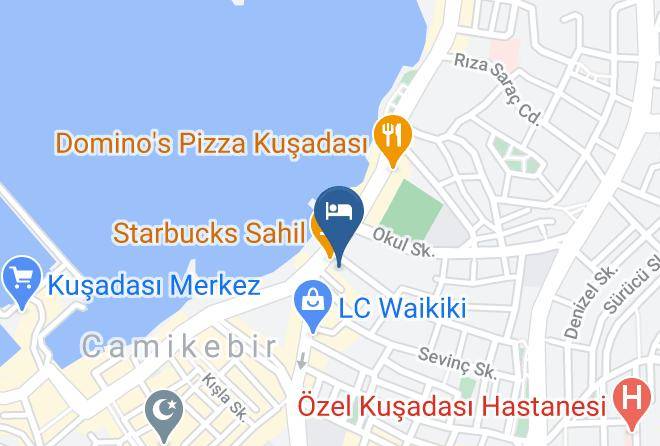 Kusadasi - Atinc Hotel Maps