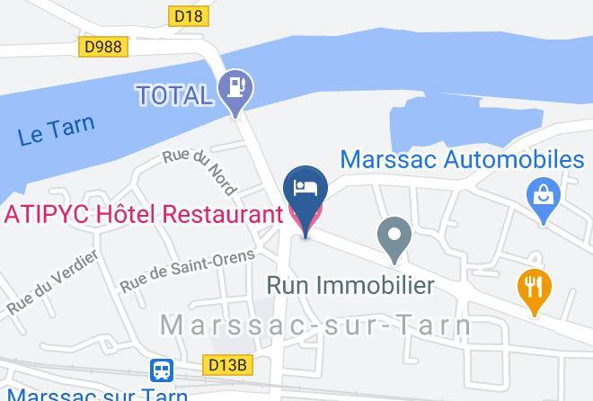 Tarn - Atipyc Hotel Restaurant Maps