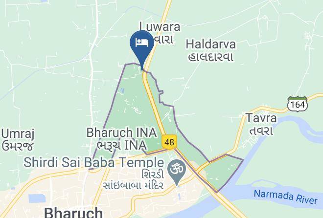 Bharuch - Atithi Resort Maps
