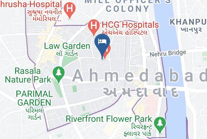 Ahmadabad - Atithi The Hotel Maps