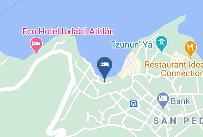 San Juan La Laguna - Atitlan Luxury Aprtments Maps