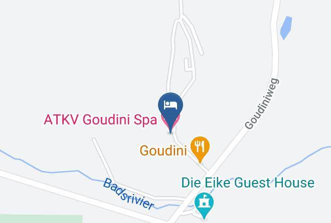 Cape Winelands - Atkv Goudini Spa Maps