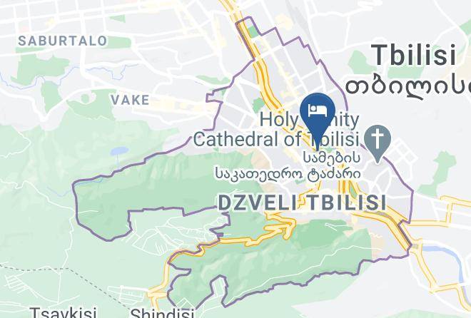 Tbilisi - Atlant Hotel Maps