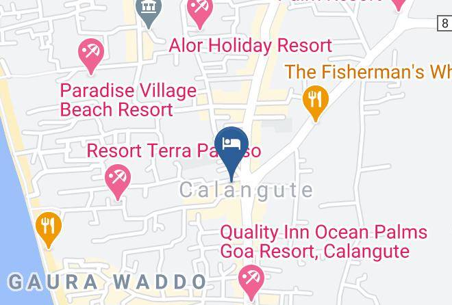 Atlanta Beach Resort Map