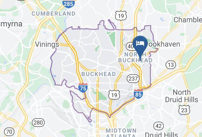 Fulton - Atlanta Marriott Buckhead Hotel & Conference Center Maps