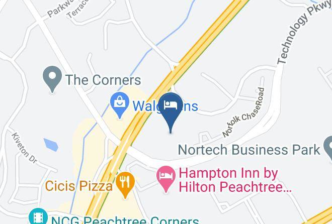 Gwinnett - Atlanta Marriott Peachtree Corners Maps