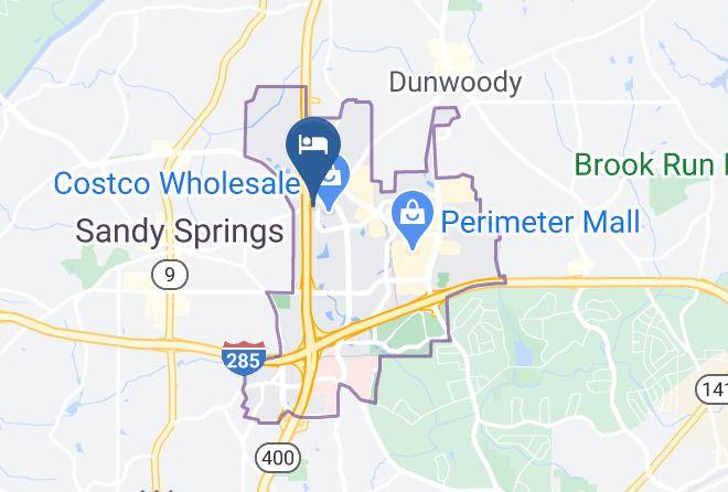 Fulton - Atlanta Perimeter Center Hotel And Suites Maps