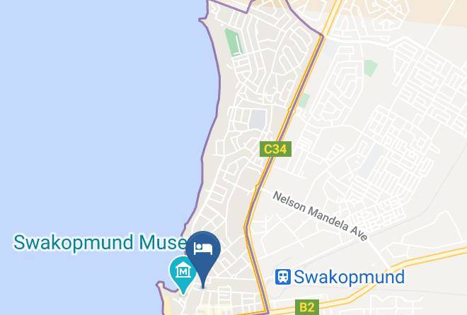 Swakopmund - Atlantic Garden Boutique Hotel & Southern Cross Adventure Lodges Maps