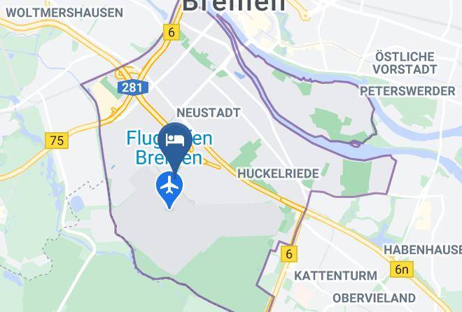Stadt Bremen - Atlantic Hotel Airport Maps