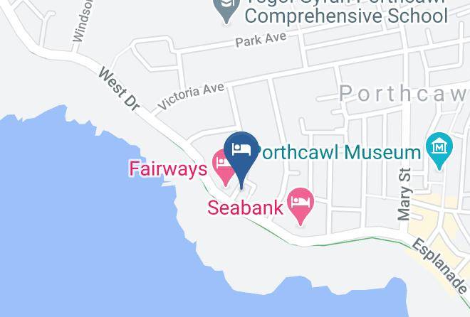 Bridgend - Atlantic Hotel Maps