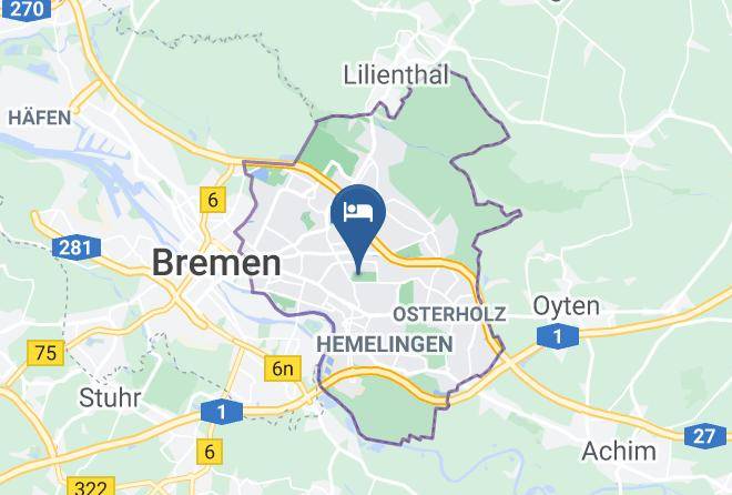 Atlantic Hotel Galopprennbahn Map