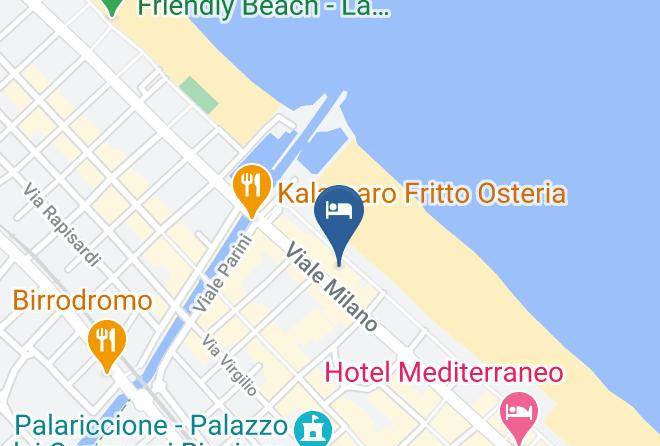 Rimini - Atlantic Hotel Riccione Maps