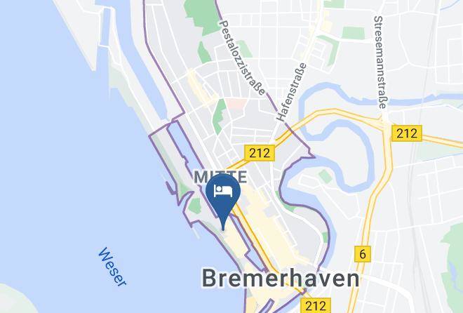 Bremerhaven - Atlantic Hotel Sail City Maps