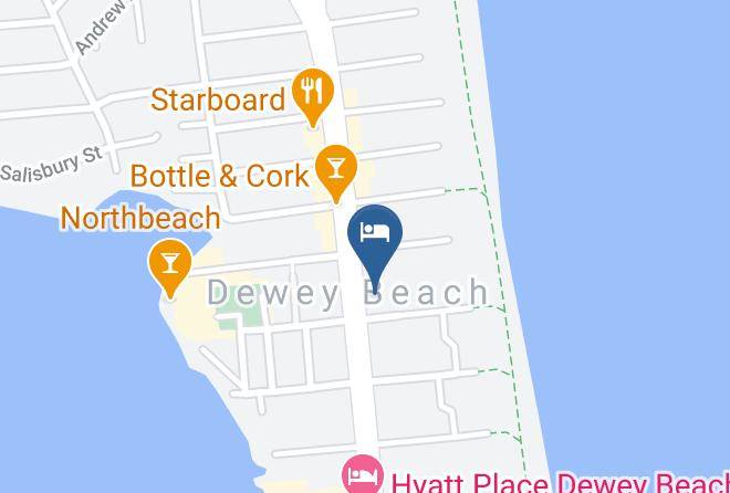 Sussex - Atlantic Oceanside Dewey Beach Resort Maps