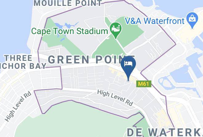 City Of Cape Town - Atlantic Point Backpackers Maps
