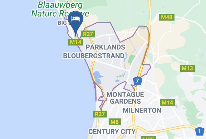 City Of Cape Town - Atlantic Postcard Maps